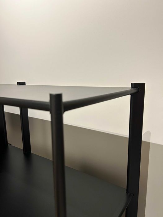 Regał IKEA JÄTTESTA 120x85 cm - czarny / stan bardzo dobry