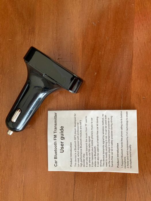 Wireless FM Transmitter (isqueiro)