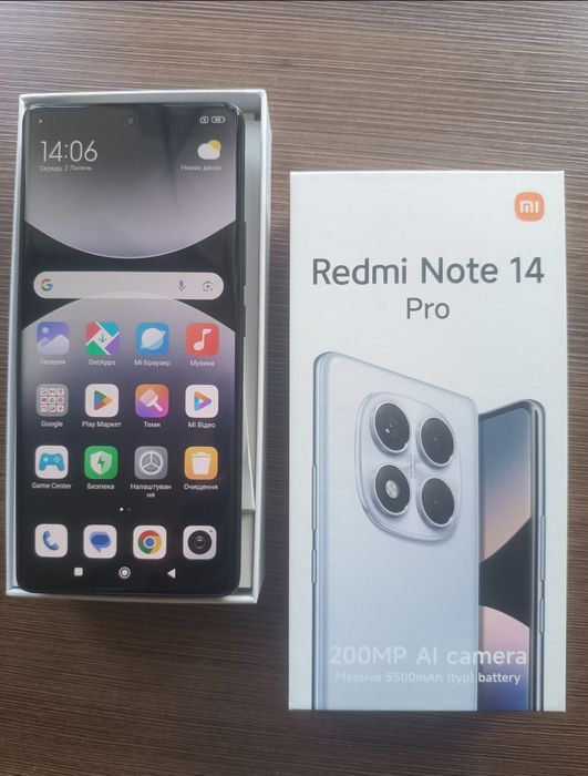 Redmi Note 14 Pro 
Телефон у ідеально