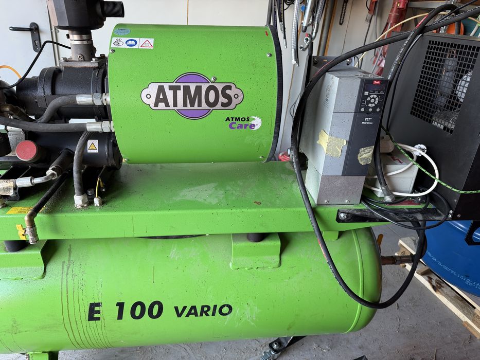 Spręzarka kompersor śrubowy  Atmos E 100 Vario  10 kW