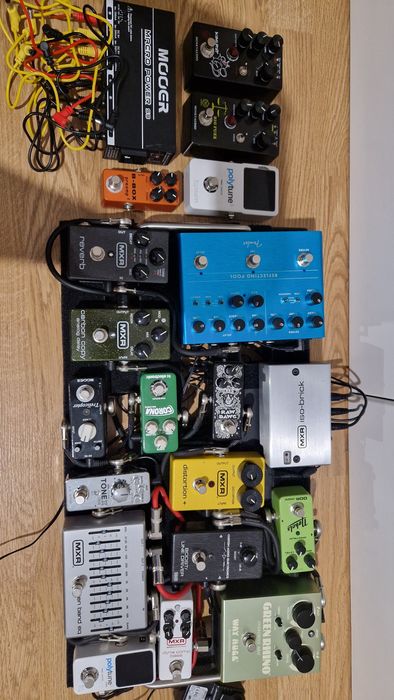 Педалі ефектів Way Huge, Fender, TC Electronic, Mooer, Mosky