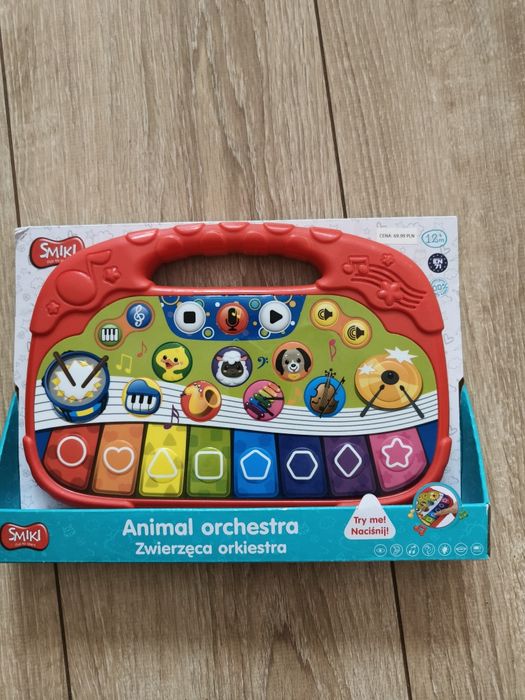 Zwierzęca Orkiestra Smiki keyboard nowy