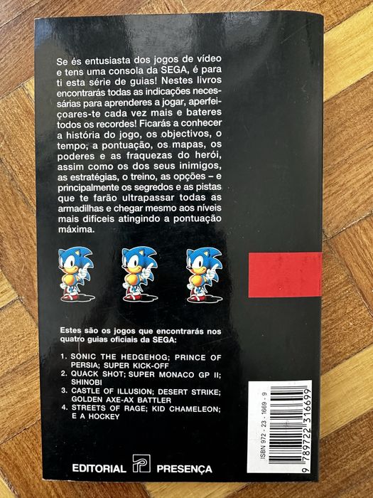 Livro Sega Volume I