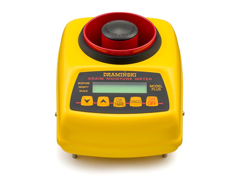 Wilgotnościomierz z funkcją gęstości / Miernik do zboża DRAMIŃSKI GMDM