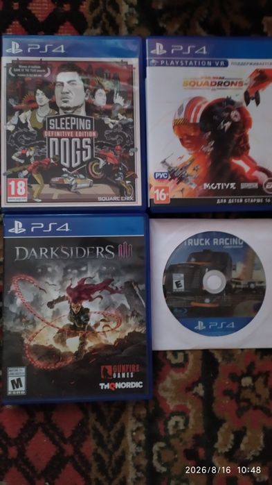 Игры диски ps 4.