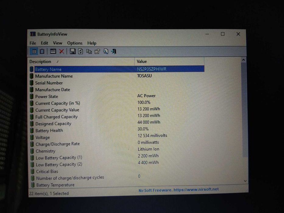 Portátil Toshiba Satellite L40 - para PEÇAS