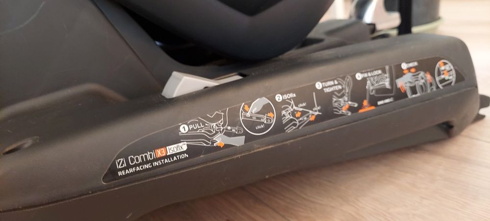 Fotelik samochodowy BEZPIECZNY  isofix Be Safe IZ