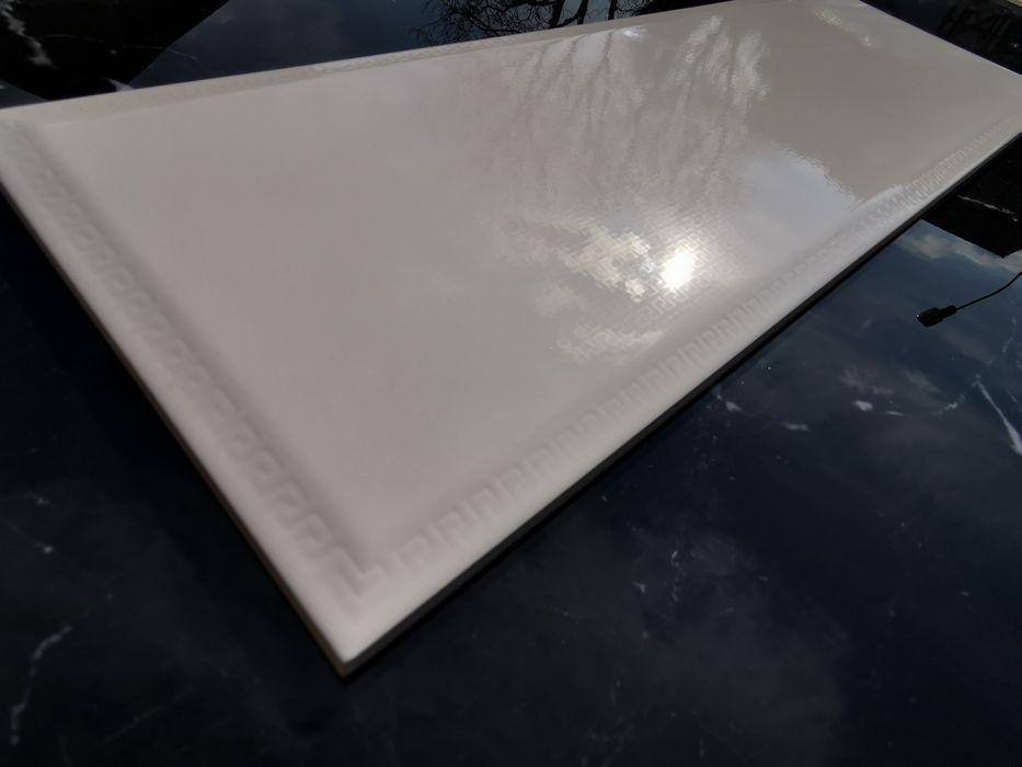 Płytki ceramiczne Versace 20x60 Solid Gold White Cream