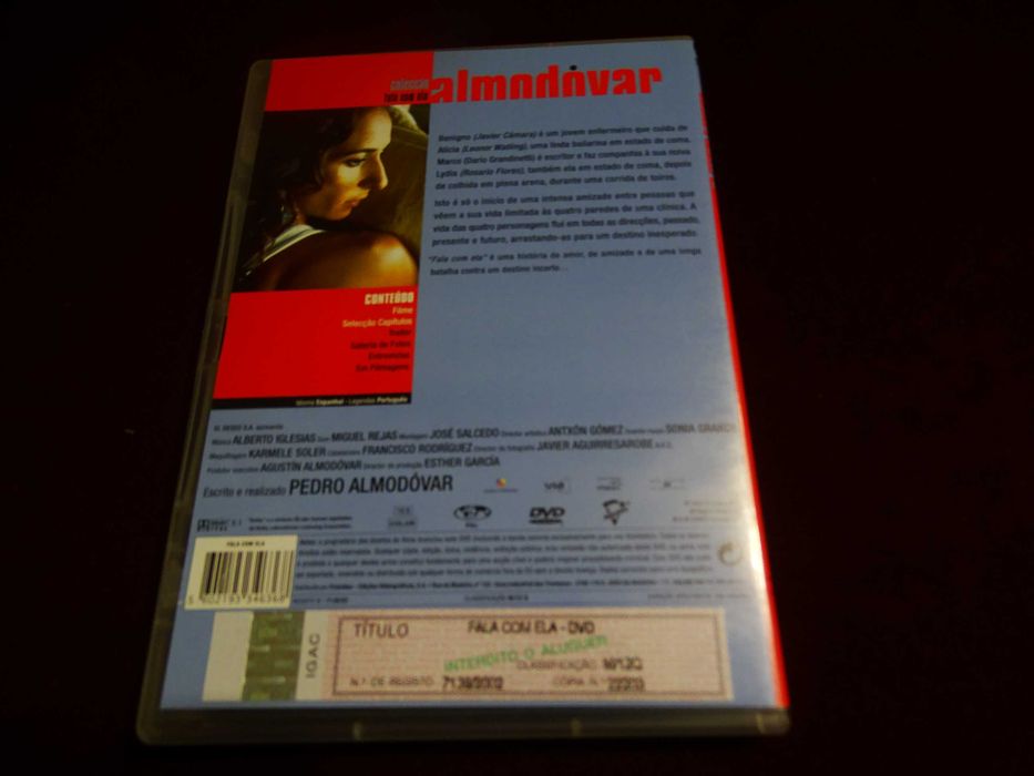 DVD-Fala com ela-Pedro Almodovar-Edição limitada