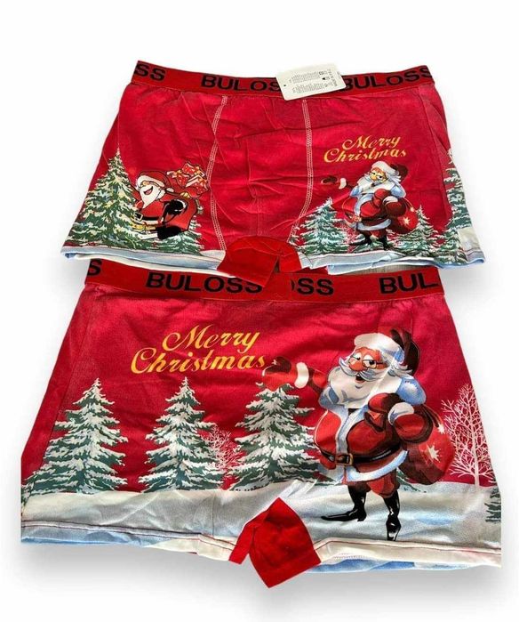 Bokserka męskie Świąteczne roz m l xl xxl Nowe  1 para
