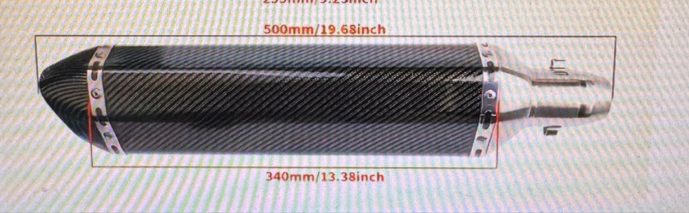 Ponteira Comprida Akrapovic