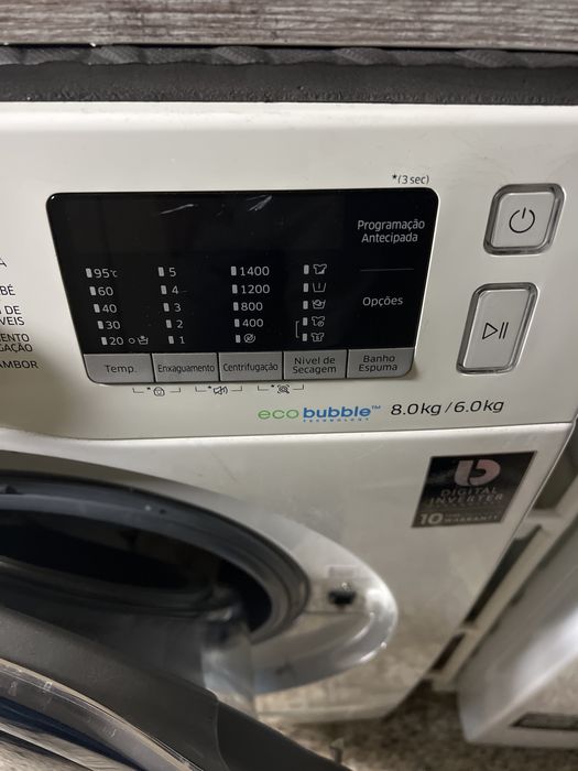 Maquina lavar e secar samsung