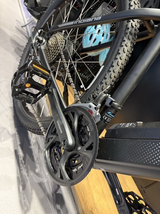 Rower elektryczny INDIANA E-MTB 2.0 M21 29 cali Czarno-szary