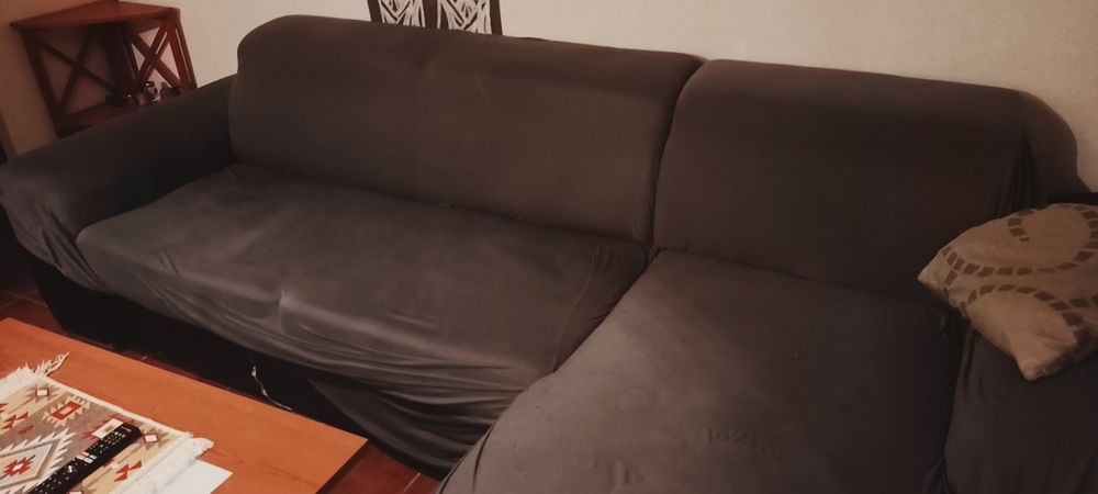 Ofereço sofá chaise-long