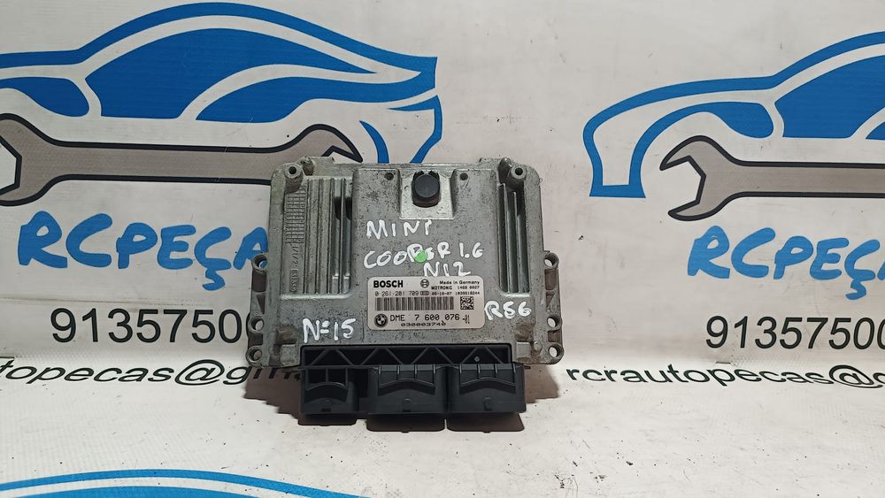 ENTRALINA ECU MOTOR MINI COOPER R56 1.6i 16V 120CV N12B16AA N12B16A