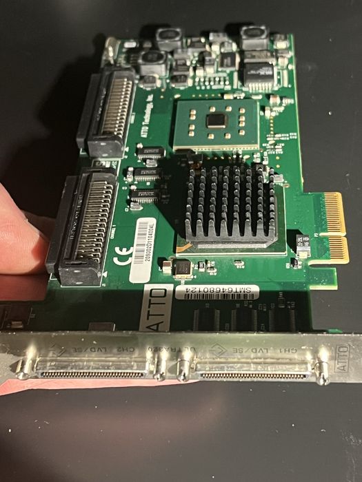 Avid ATTO  SCSI UL5D PCIe Dual-Channel Ultra320