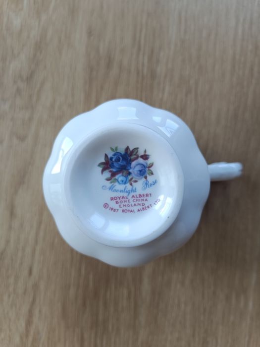 Serviço de chá inglês e serviço de café Royal Albert 1987