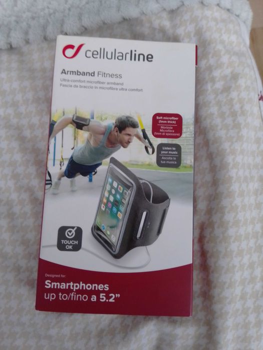 Cellularline opaska sportowa fitness do 5,2"