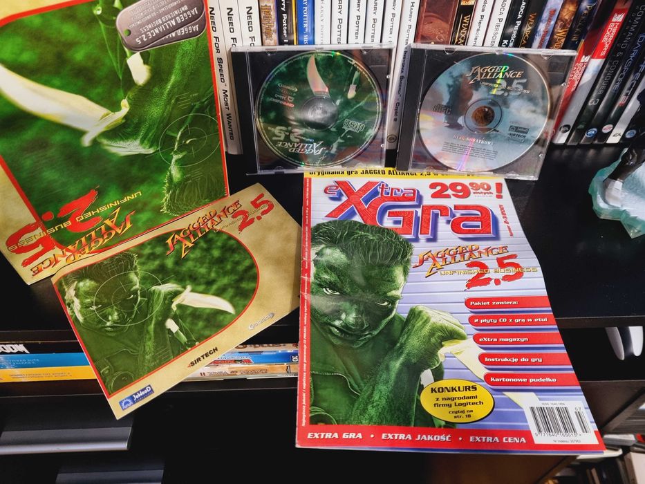 Jagged Alliance 2.5: Unfinished Business - Big Box - PC PL 5/5