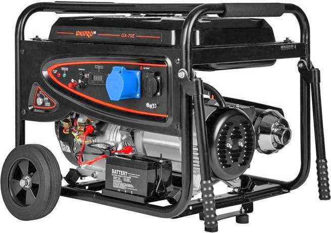 Генератор бензиновий 7.5 квт Dnipro-M GX-70E б.у