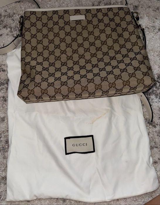 Сумка гуччи supreme GG logo