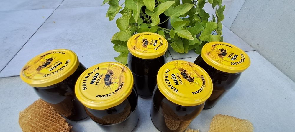 Miód  spadźowy bardzo dobry