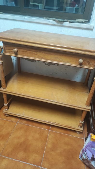 Mesa de apoio madeira