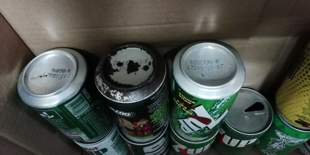 Coleção de Latas antigas 7 Up - Anos 80 e 90-Lote de 15 especiais