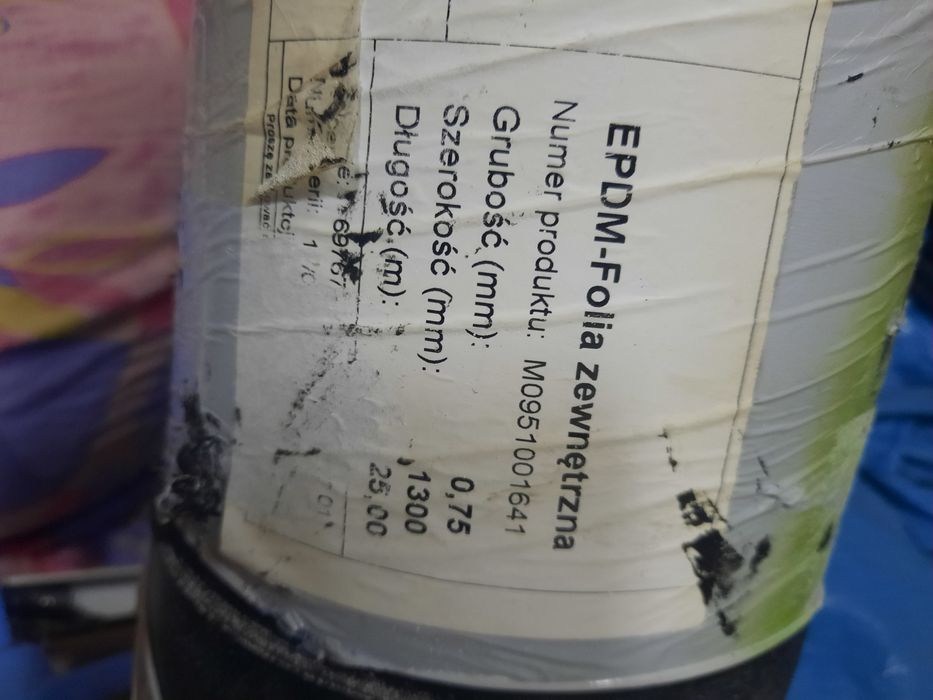 Taśmy EPDM 100MB 150mm szerokości