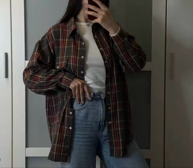 Стильна сорочка oversize