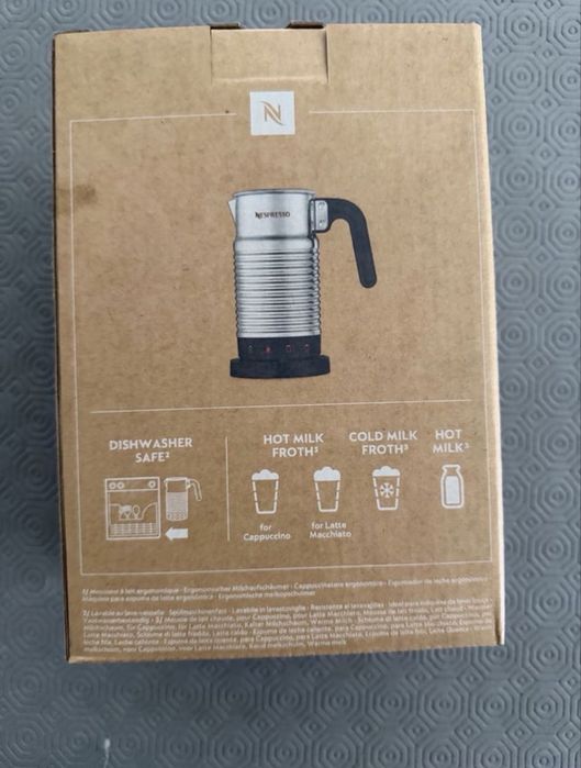 Nespresso Aeroccino 4 novo com garantia