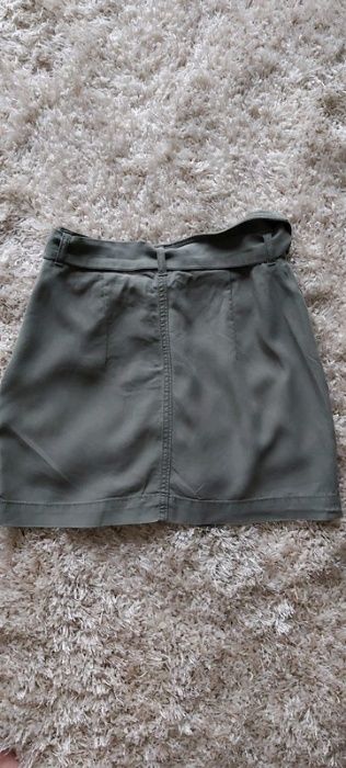 Spódnica khaki H&M, rozmiar 34. Wysyłka od 4.99!