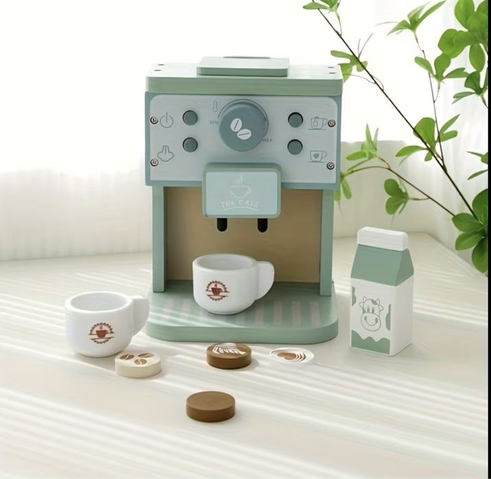 Дитяча набір з дерева (кавомашина)