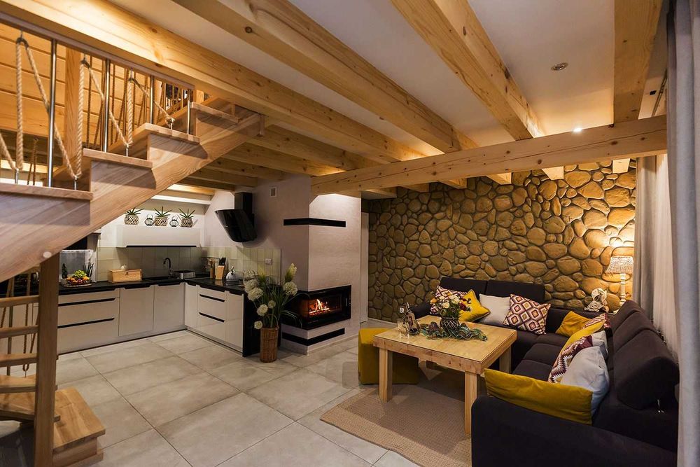 Centrum Soliny-Domki  150m Zapora/ FERIE DOM VIP Z JACUZZI