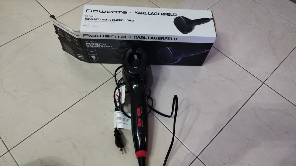 Modelador de Cabelo ROWENTA So Curls Karl LAGERFELD  (170°C-20