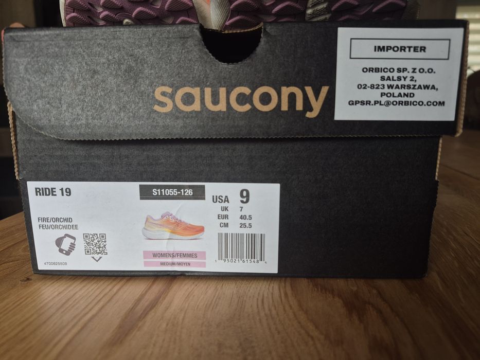 Saucony Ride 19 damskie