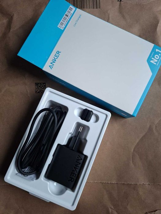 Carregador Rápido Anker 45W + Cabo USB-C (1.5m)