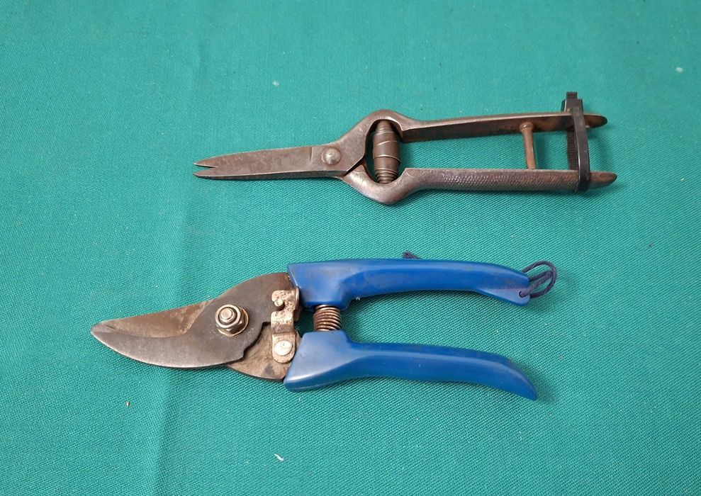 Duas Tesouras de Jardinagem, vintage