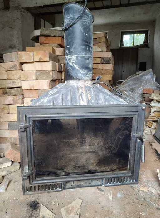 Kominek żeliwny kompletny