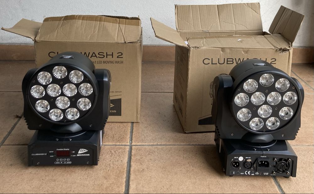 Moving Head Wash JB-Systems ClubWash 2