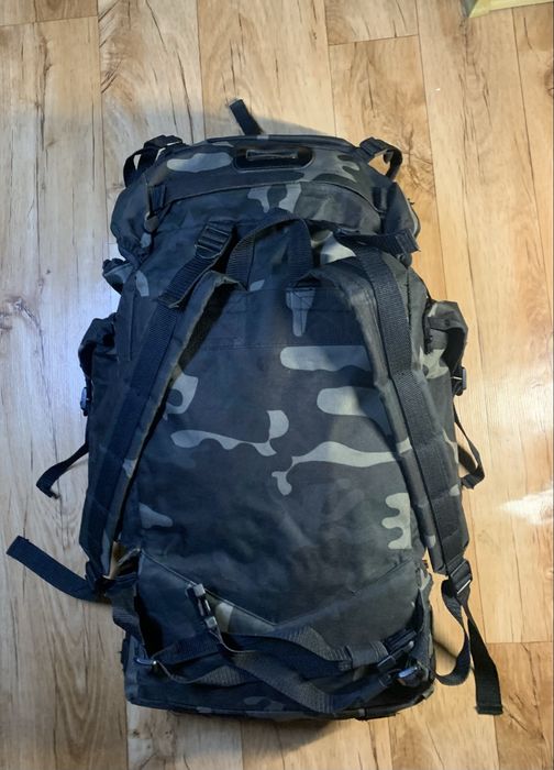 Тактичний рюкзак Brandit 65 л Black Camo