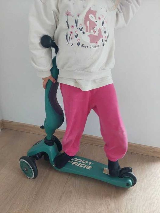 Scoot and ride hulajnoga rowerek biegowy trójkołowy balansujący