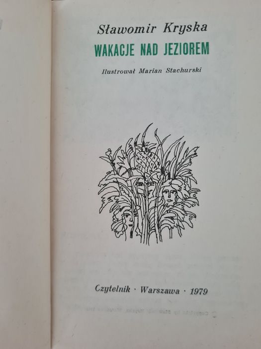 Wakacje nad jeziorem - Sławomir Kryska. Książka