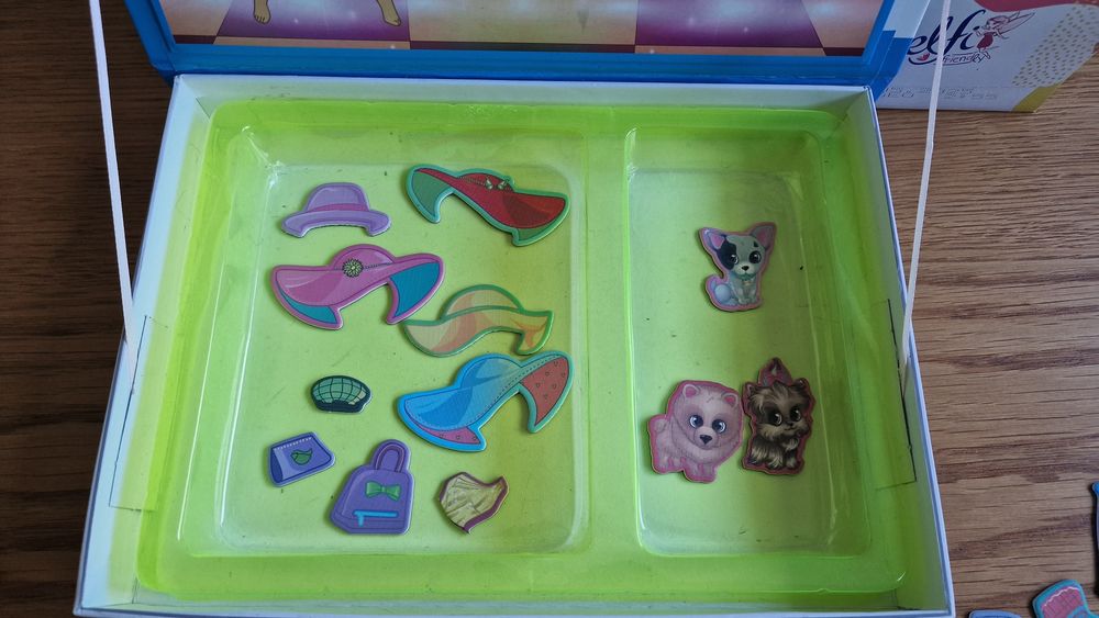 Układanka magnetyczna Młoda Dama