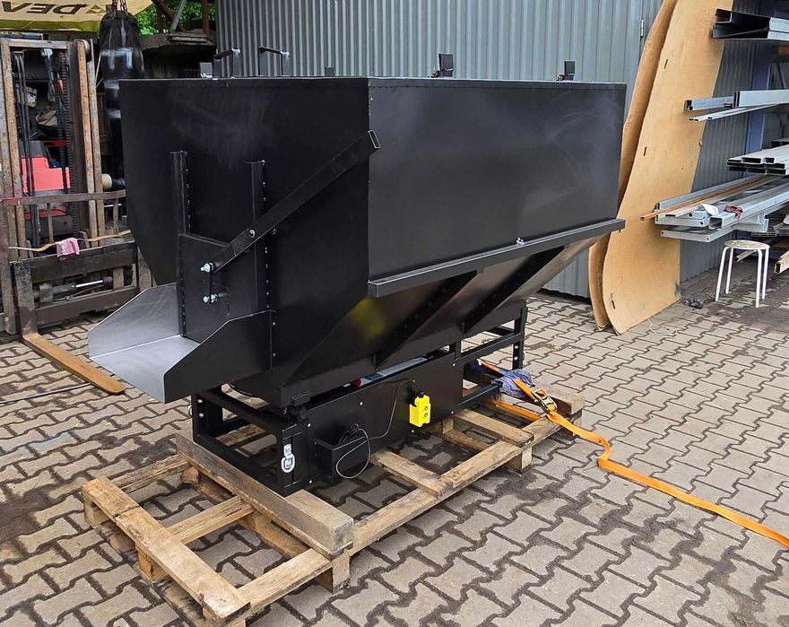 Pojemnik izolowany na asfalt termos kontener producent 1m3 1,5m3 3m3