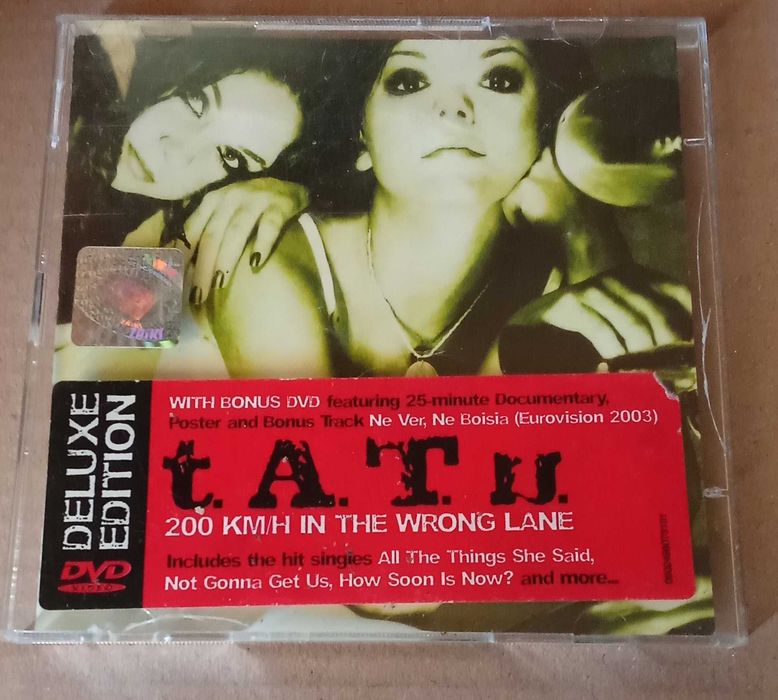 t.A.T.u. – 200 Km/H In The Wrong Lane - CD + DVD 2003