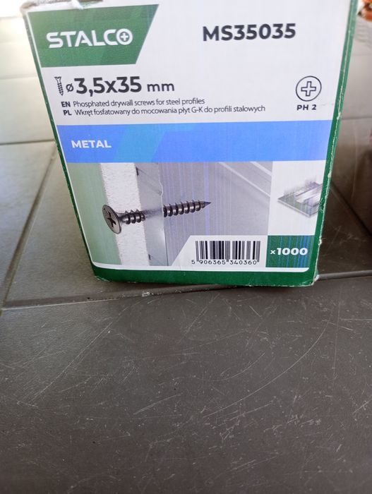Wkręty do płyt gk 3.5*35 i 3.5*25