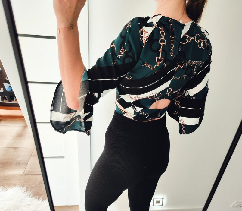 Top Crop wiązany Missguided