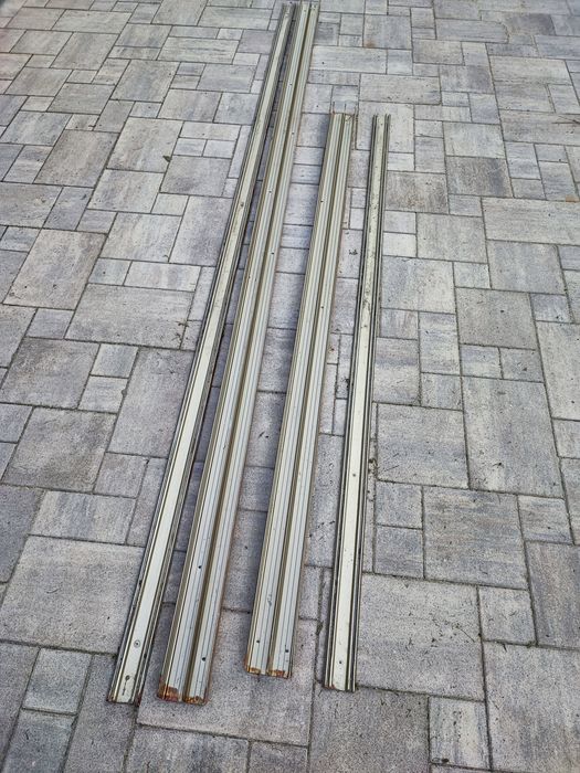 Drzwi lustro przesuwane do szafy 3 szt