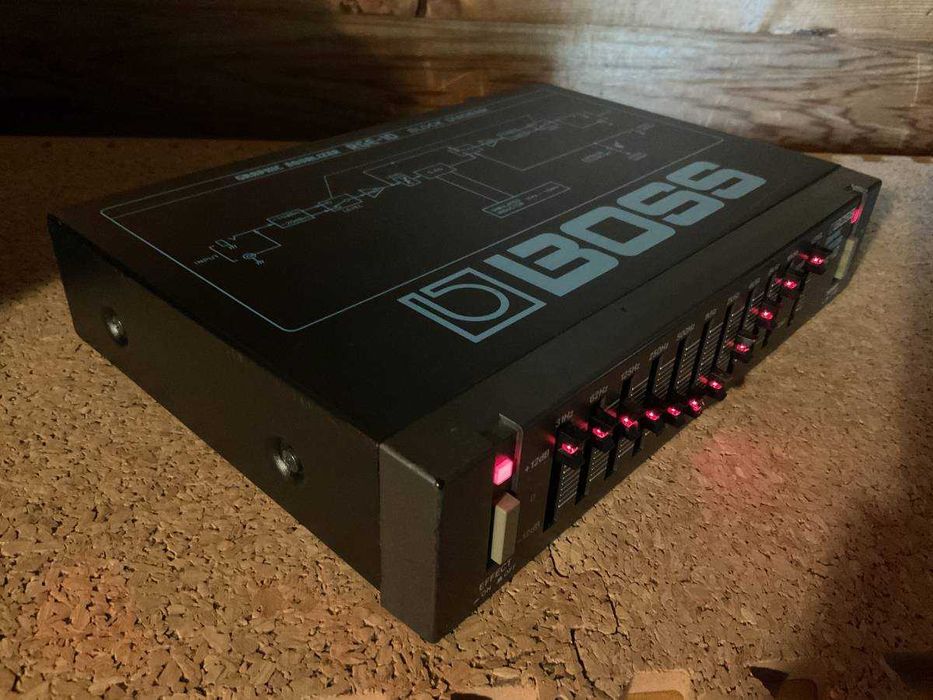 Компрессор графический и параметрический эквалайзер | Boss RCL RPQ RGE ...